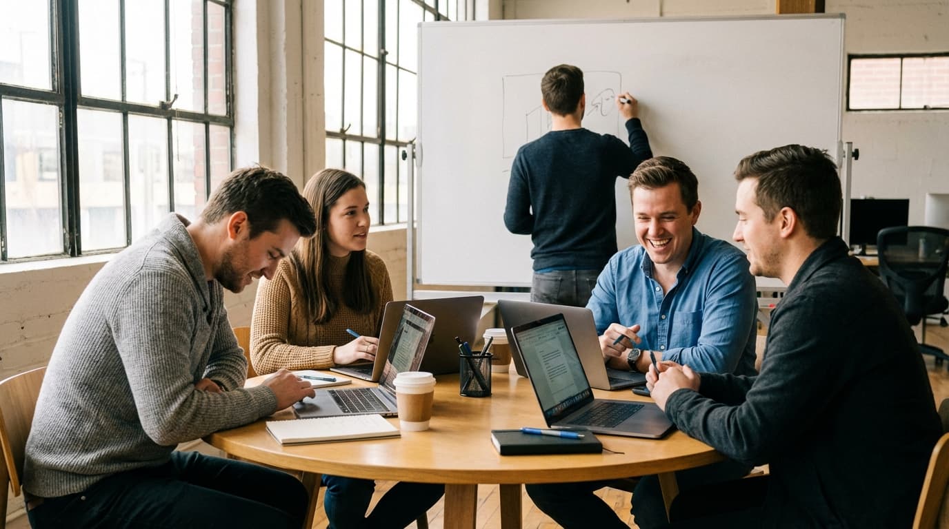 GOLLE IT team meeting