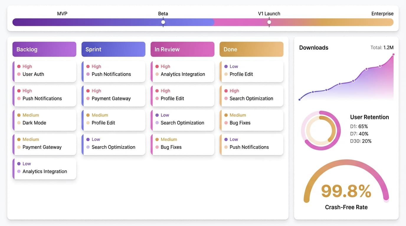 From MVP to enterprise app