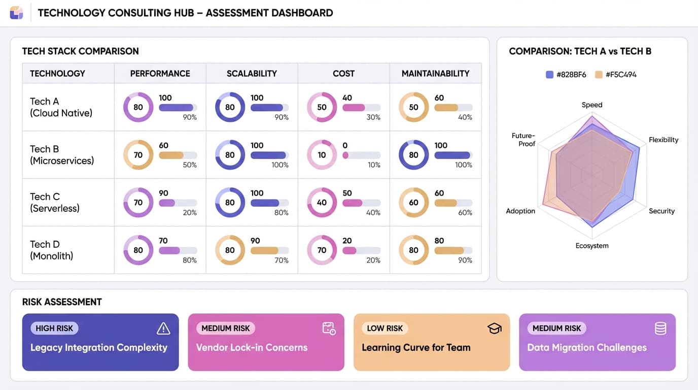 Technology Consulting & Architecture Reviews