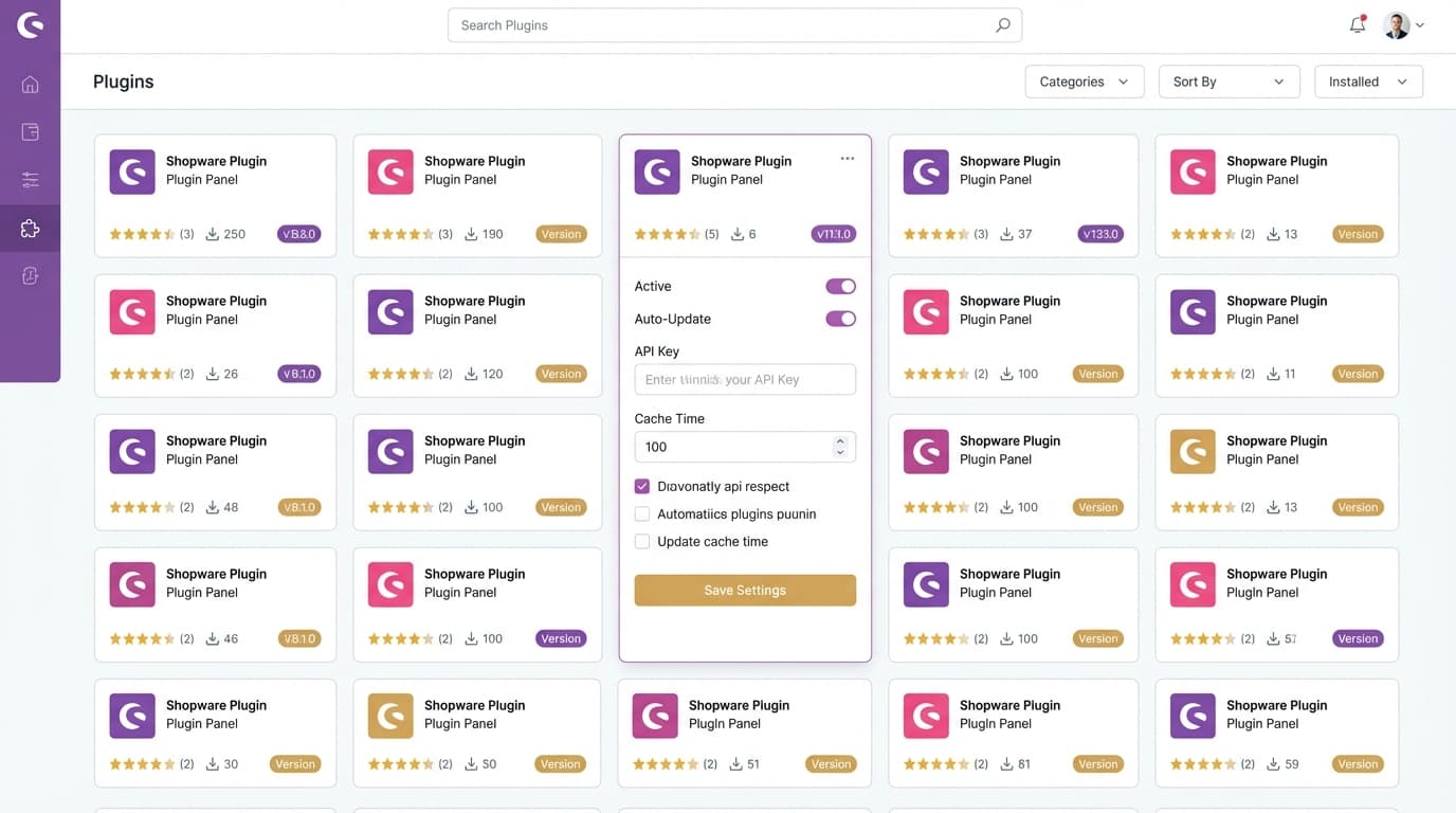 Custom Shopware Plugin Development