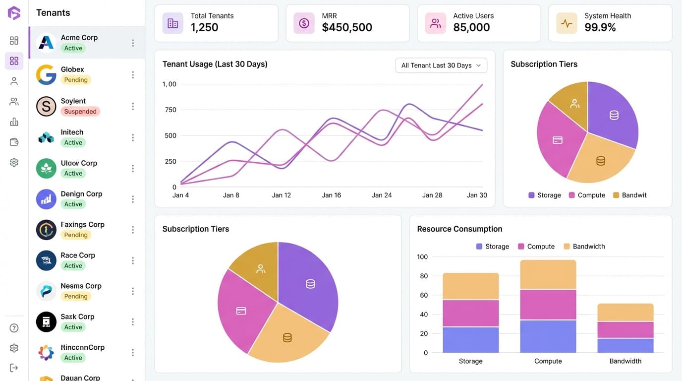 SaaS Platforms & Multi-Tenant Architectures